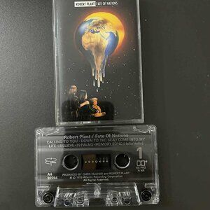 Robert Plant– Fate of Nations Cassette Tape VG+ C43